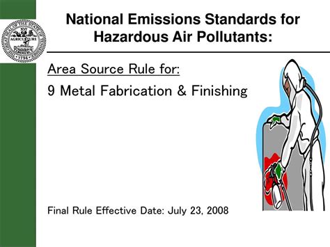 epa metal fabrication hazardous air pollutants|Fact Sheet .